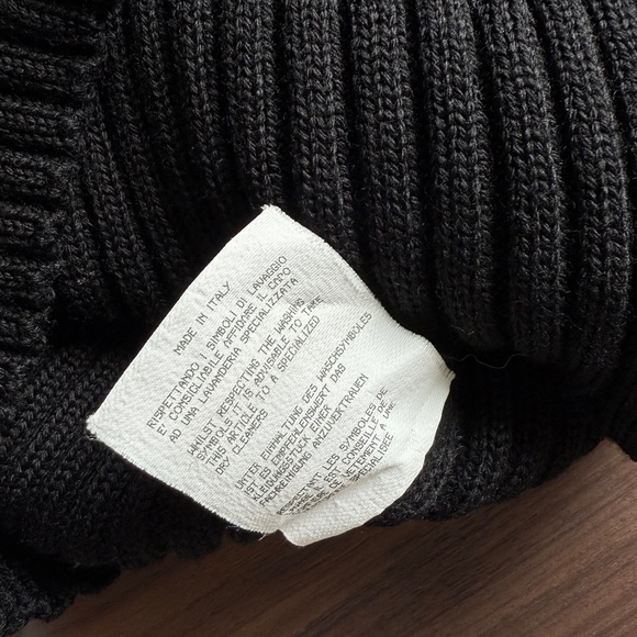 VINTAGE JEAN PAUL GUALTIER BLACK KNIT DRESS - Picture 6 of 10